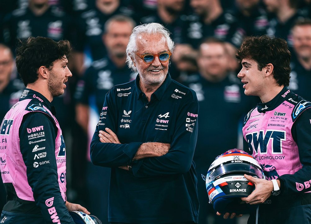 Briatore dejó abierta la incógnita sobre el futuro de Colapinto en Alpine