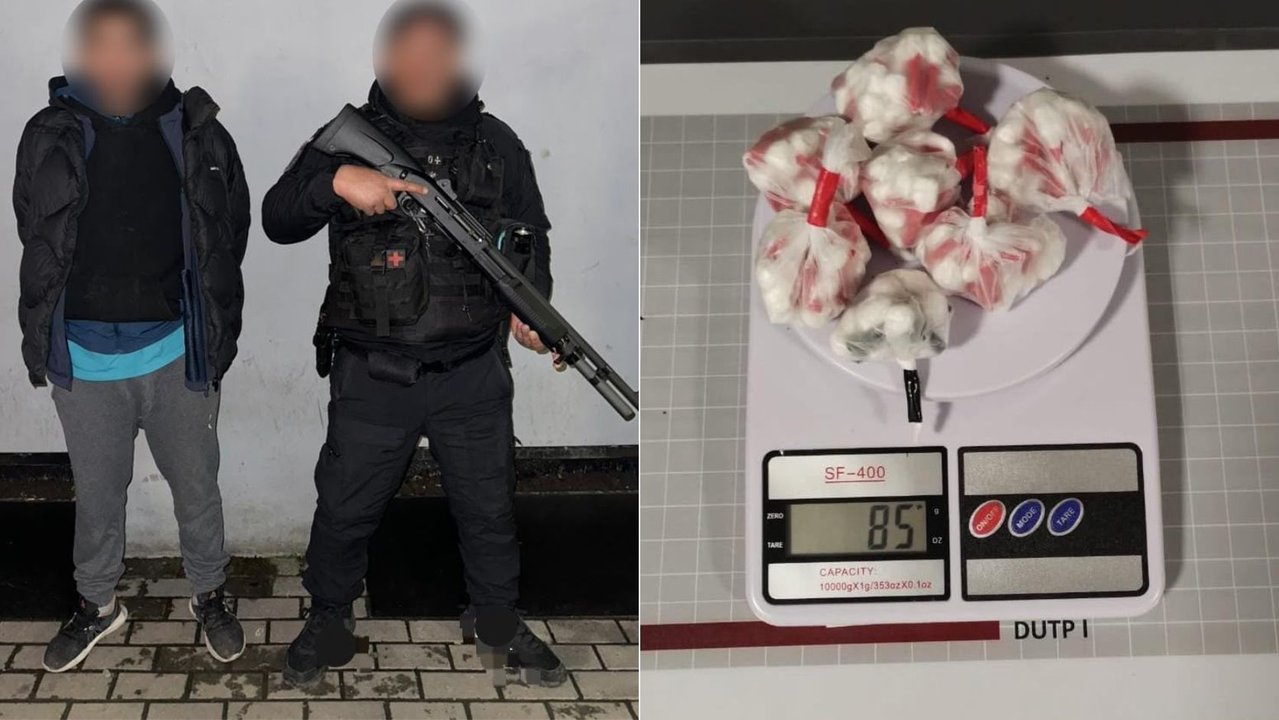 Detuvieron en la Villa 31 a un “bicidealer" con más de 230 dosis de drogas