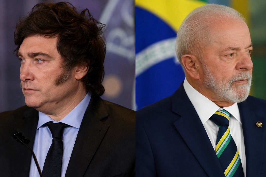 Milei redobló su ataque contra Lula: "Es un ladrón, un corrupto y un presidiario"