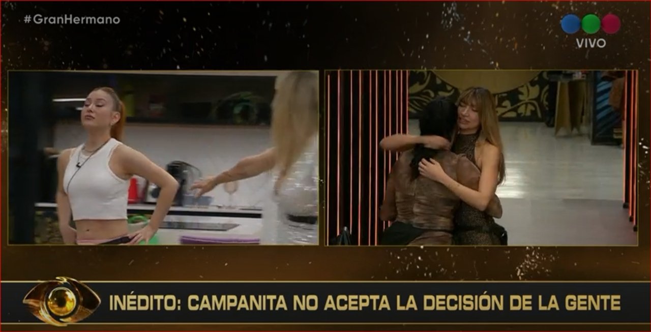 Inédita situación en Gran Hermano: Campanita fue eliminada y la tuvieron que echar para que se vaya