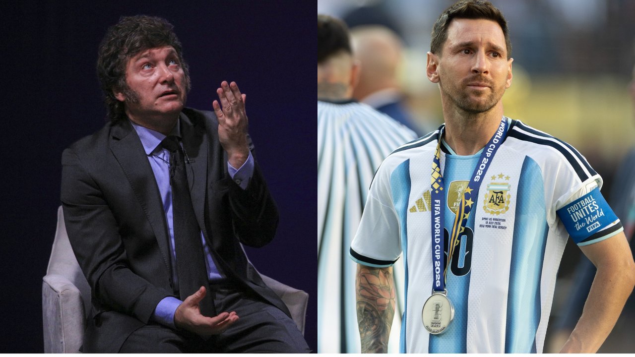 Milei expresa su dolor por el fallecimiento de Jorge Messi, padre de Lionel