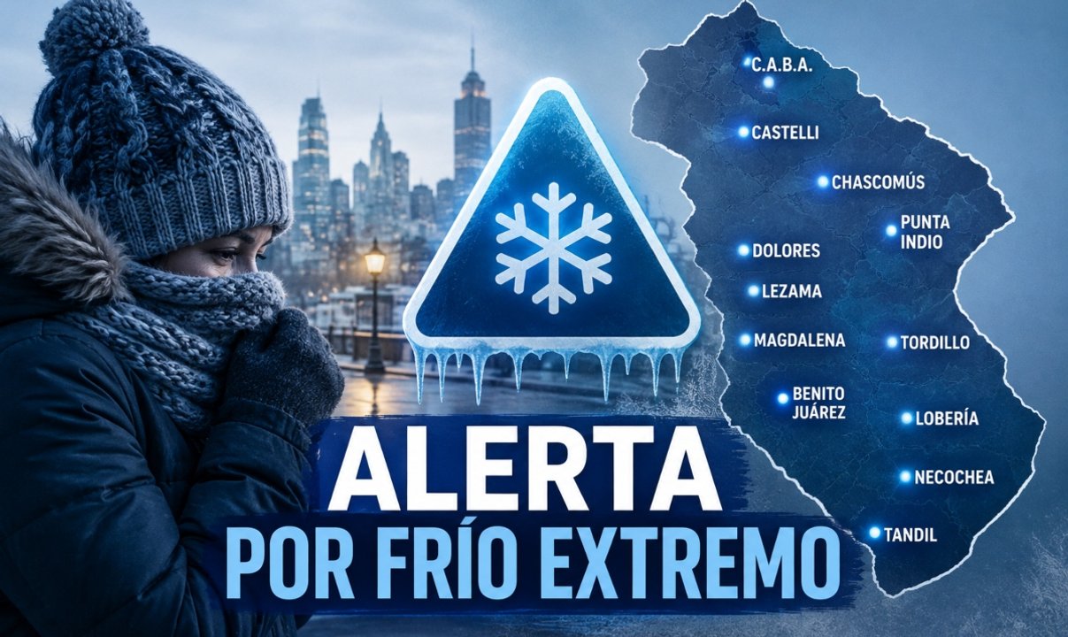 Alerta por frío extremo en Buenos Aires: Precauciones del SMN
