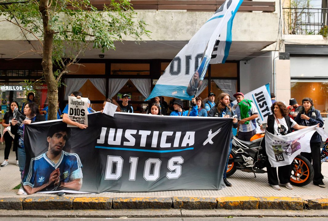 Peritos declaran en el segundo juicio por la muerte de Diego Maradona