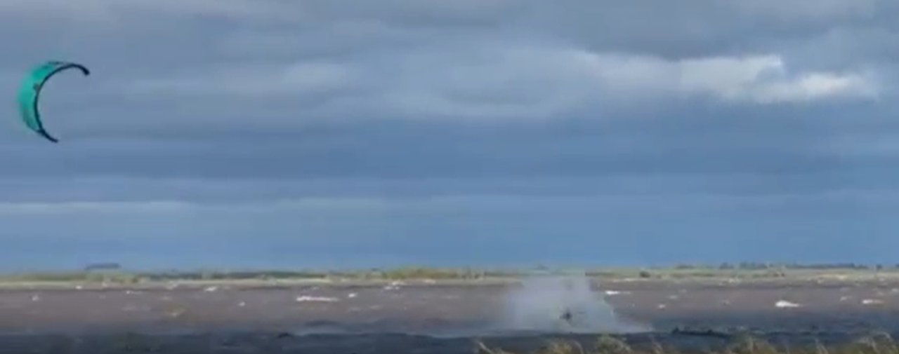 Tragedia en Santa Fe: muere instructor de kitesurf tras un accidente grabado por su novia
