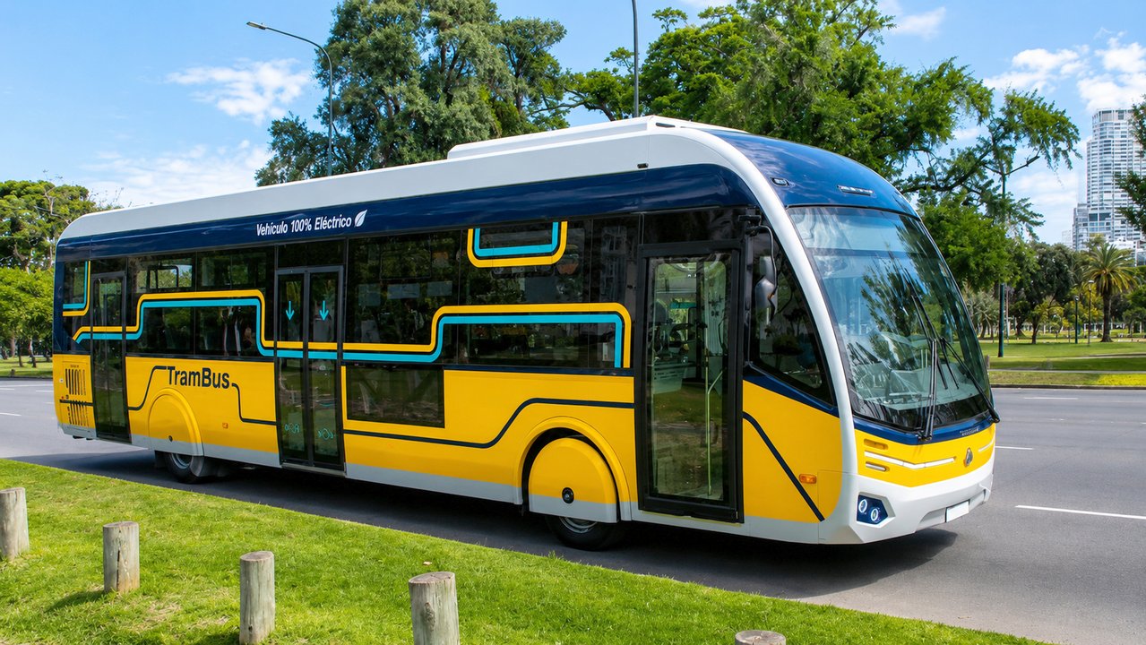 Proyecto de Trambús eléctrico T1 en la Ciudad de Buenos Aires