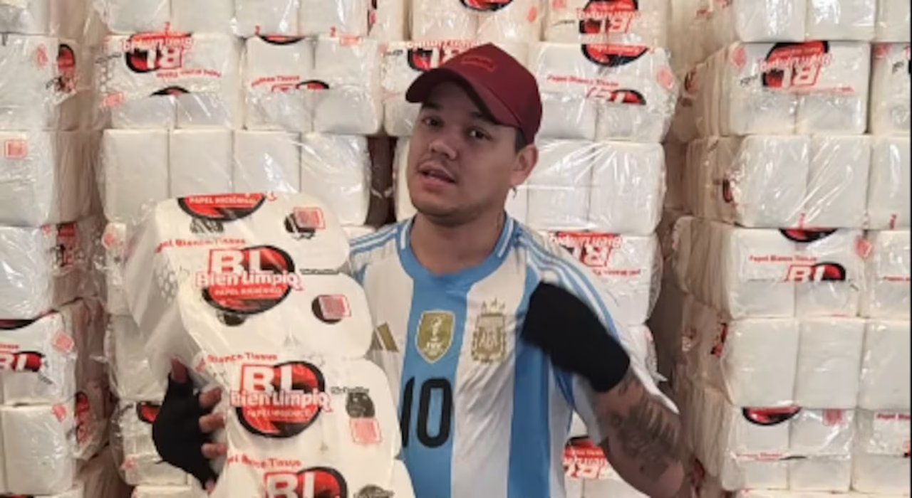 Brian Lanzelotta, víctima de una estafa millonaria en su PyME de papel higiénico