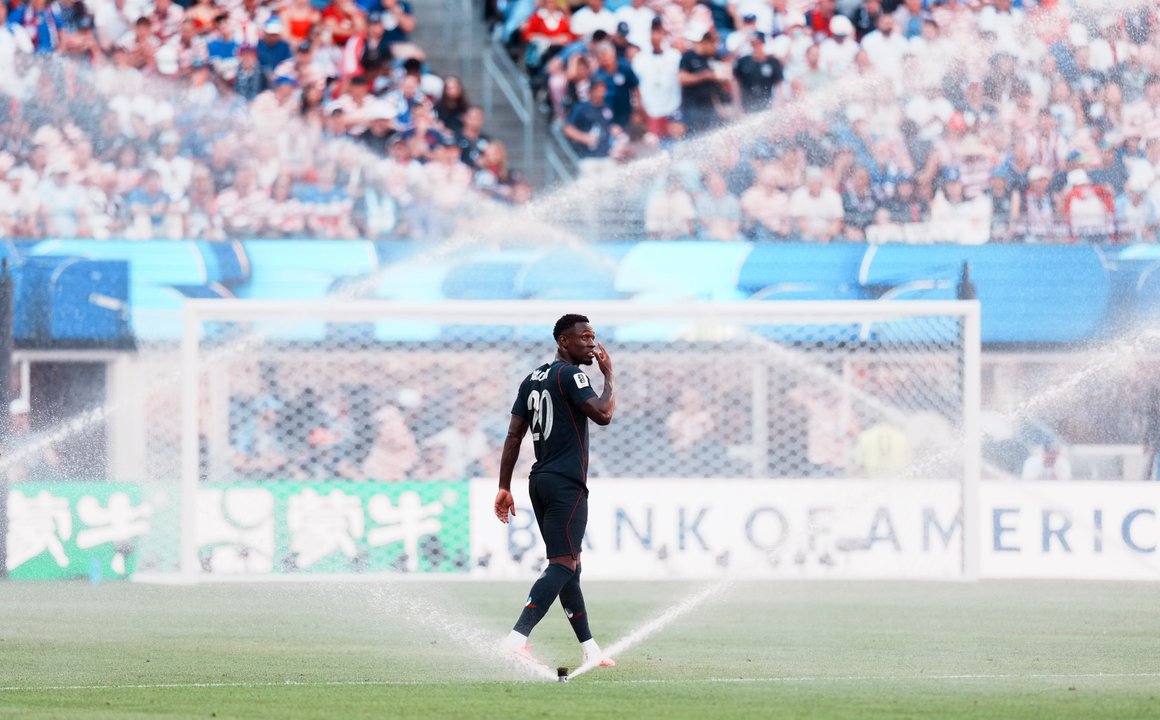 Florian Balogun durante un partido de la selección de Estados Unidos en el Mundial 2026