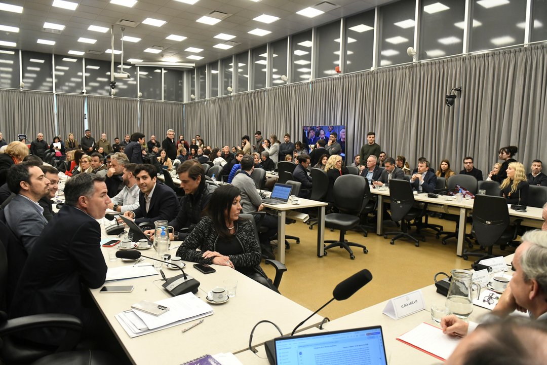 Sesión en la Cámara de Diputados de la Nación