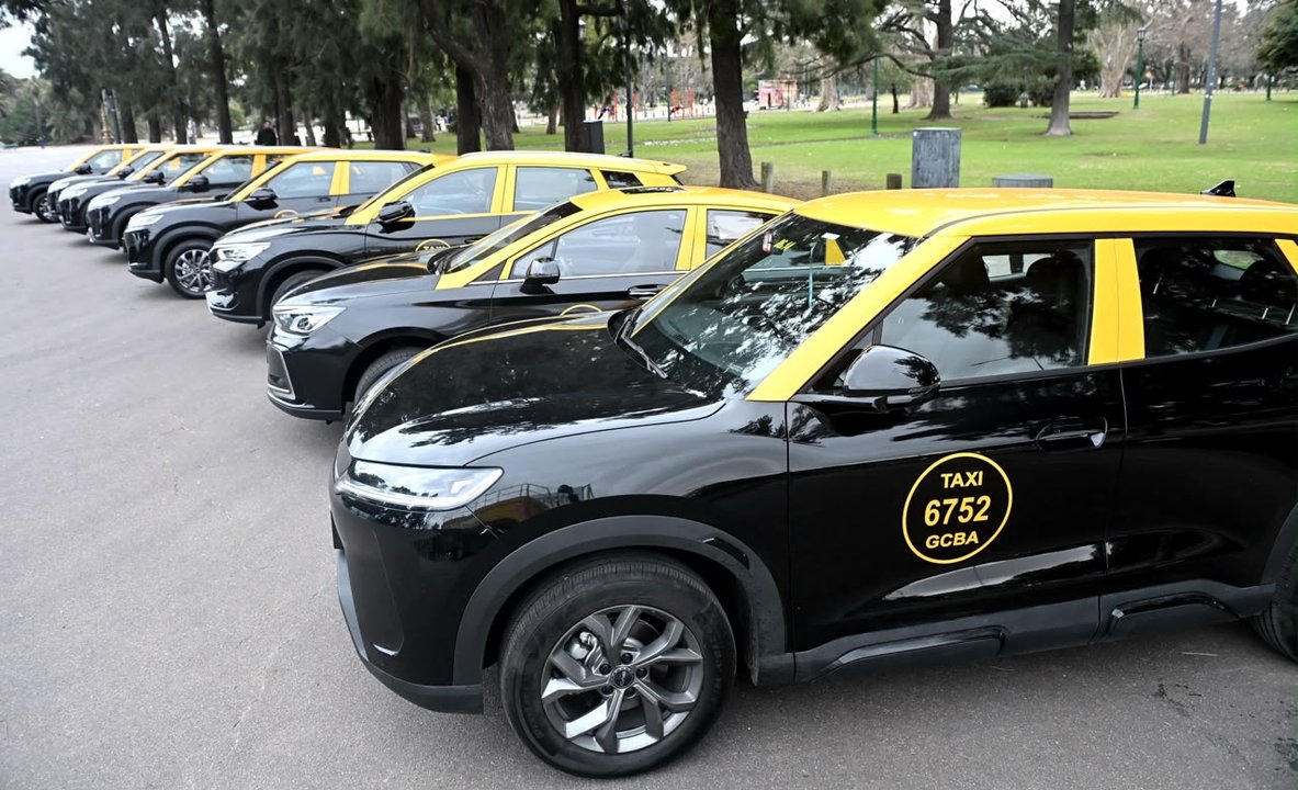 Taxis eléctricos en la Ciudad de Buenos Aires