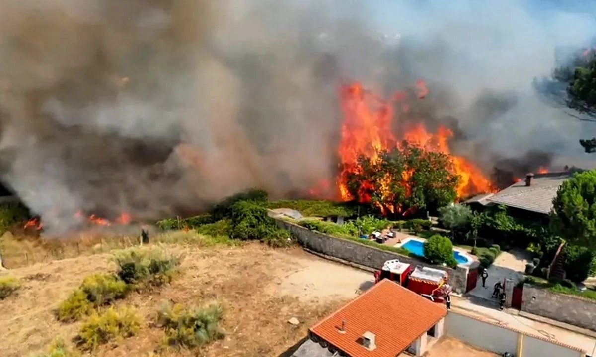 Incendios forestales en España durante 2026