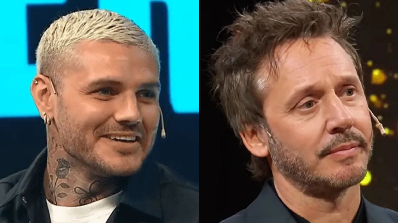 Mauro Icardi y Benjamín Vicuña en medio de una nueva polémica mediática