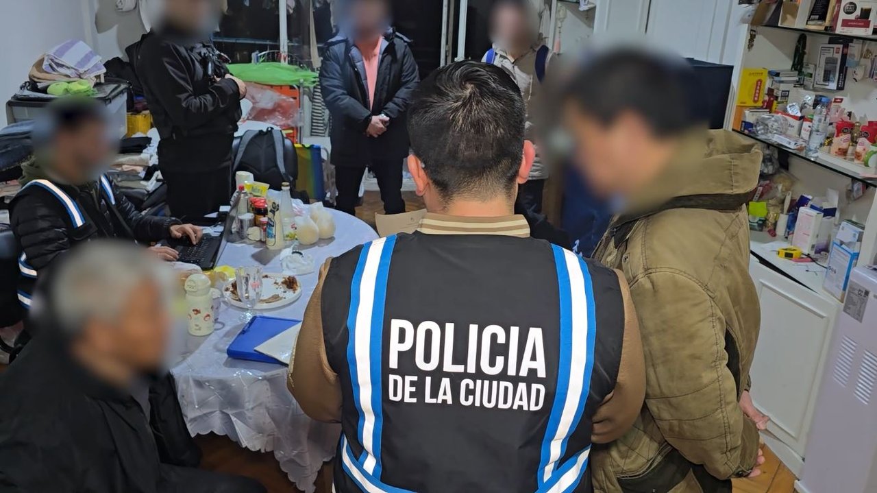 Elementos secuestrados en los operativos contra la banda que atacaba a comerciantes chinos