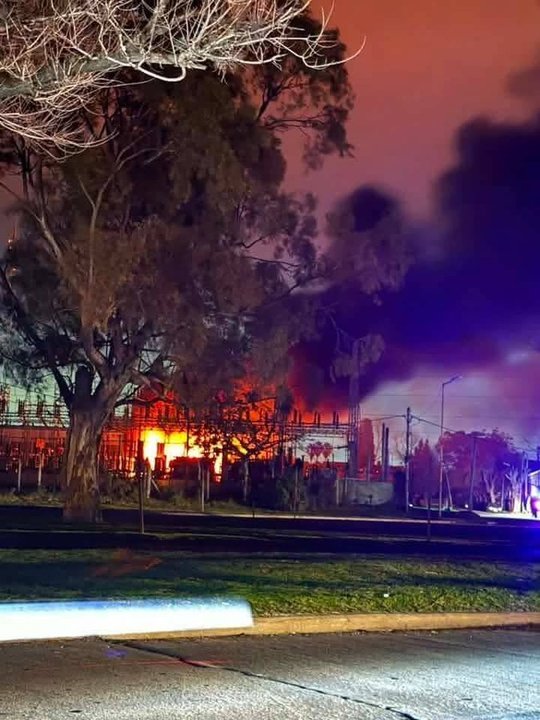 EDELAP se pronuncia tras explosión en central eléctrica de La Plata