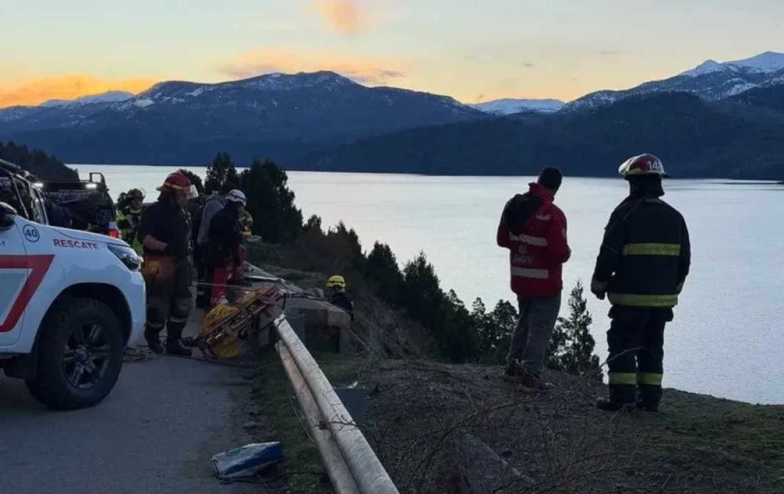 Tragedia en San Martín de los Andes: un hombre fallece tras caer al lago Lácar