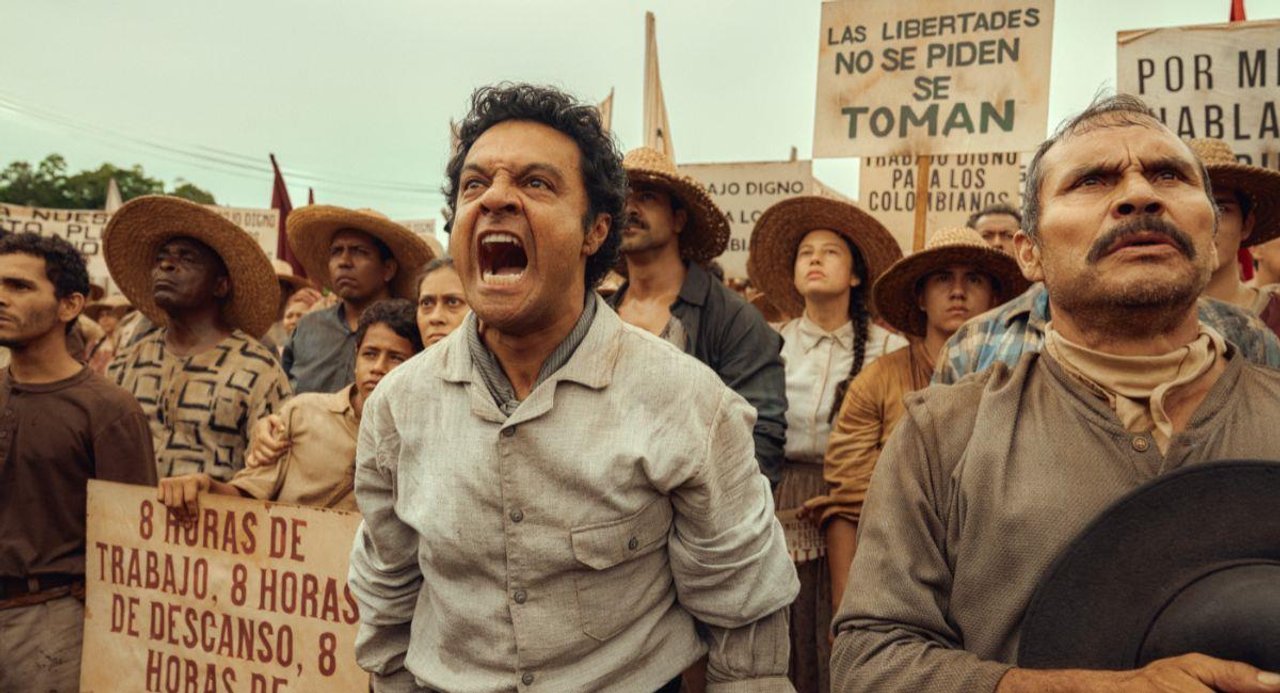 Escena de la serie Cien años de soledad en Netflix