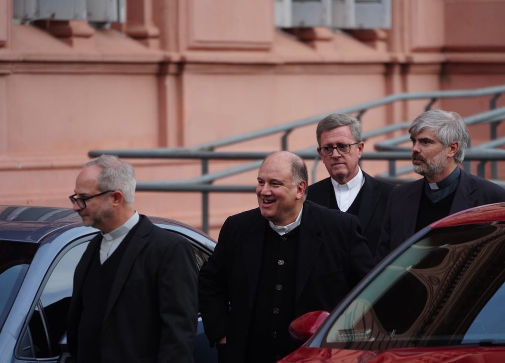 Reunión en Casa Rosada para coordinar la visita del Papa León XIV a la Argentina