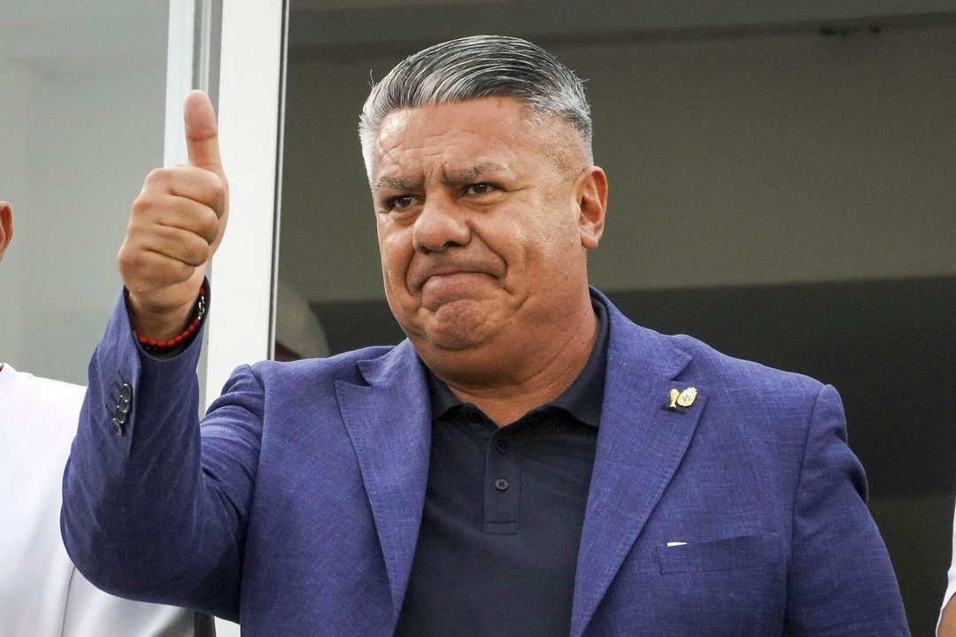 Claudio Chiqui Tapia, presidente de la AFA