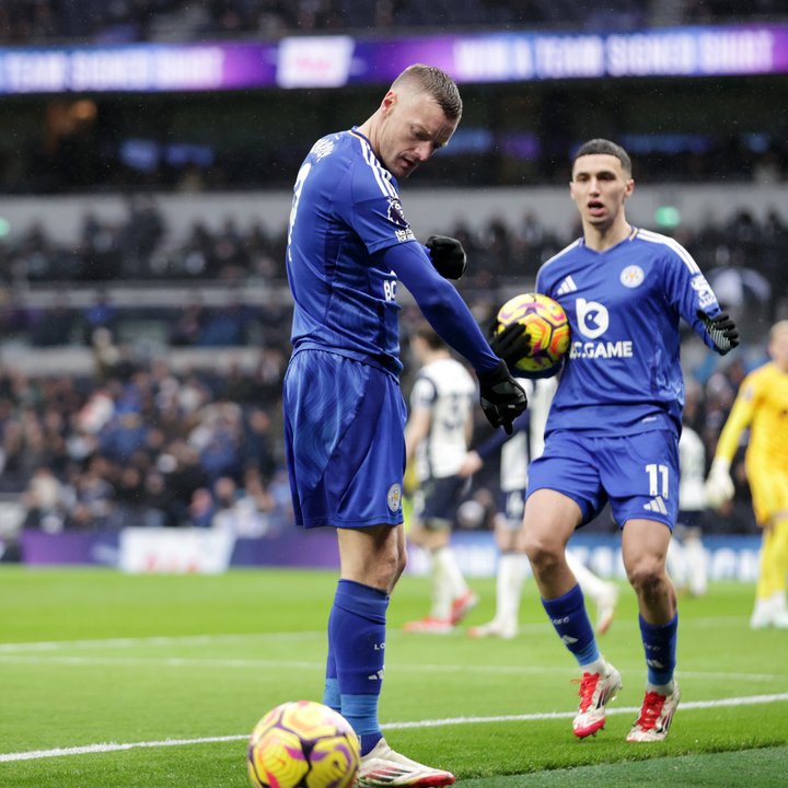 Jamie Vardy, delantero inglés pretendido por San Pablo
