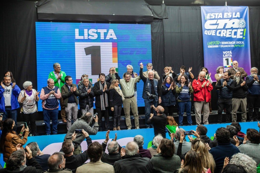 Hugo Godoy buscará renovar su liderazgo en la CTA Autónoma
