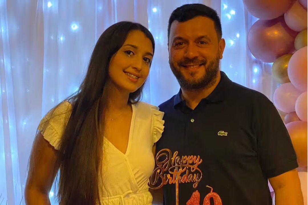 Florencia, hija del cantante uruguayo Lucas Sugo