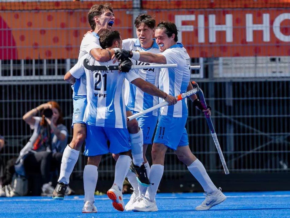 Selección argentina de hockey masculino Los Leones en el Mundial 2026