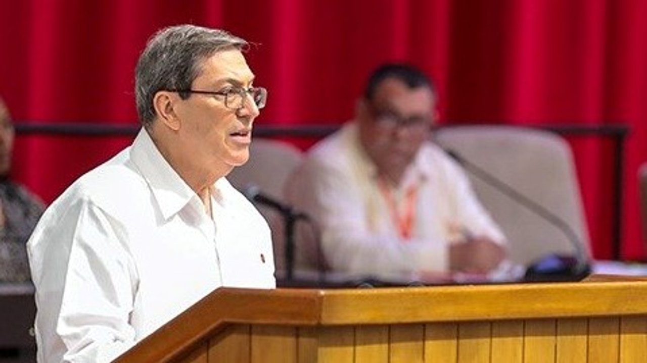 Canciller cubano aseguró que las sanciones de Estados Unidos buscan afectar la economía de la isla