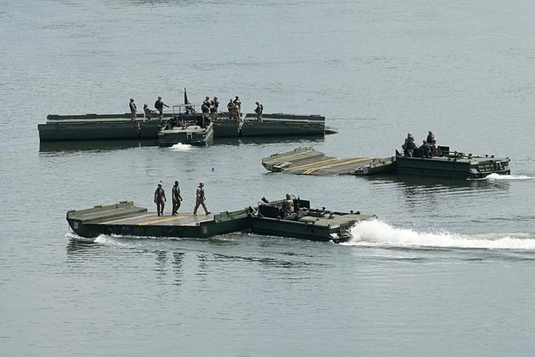 Militares de Estados Unidos y Corea del Sur durante ejercicios conjuntos