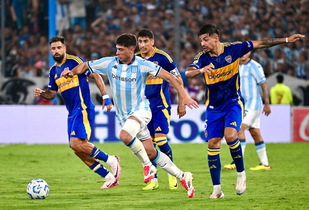 Racing y Boca se enfrentan en el estadio Presidente Perón por el Torneo Clausura 2026