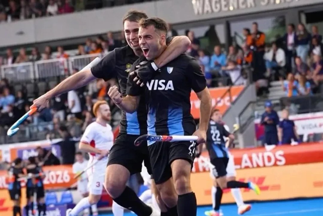 Los Leones van por la clasificación a las semifinales en el Mundial de hockey