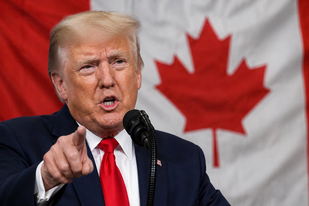 Trump aseguró que Canadá pretende “disfrutar de las ventajas de ser un estado” norteamericano “sin serlo”