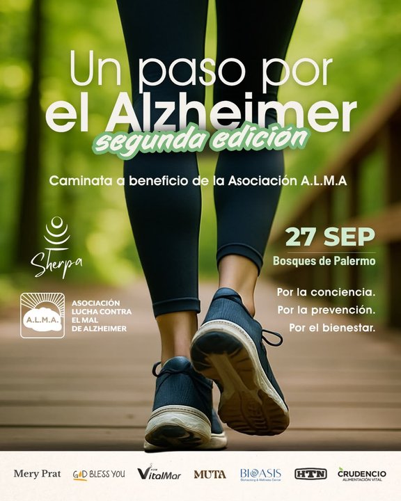 Un Paso por el Alzheimer vuelve a caminar en Buenos Aires