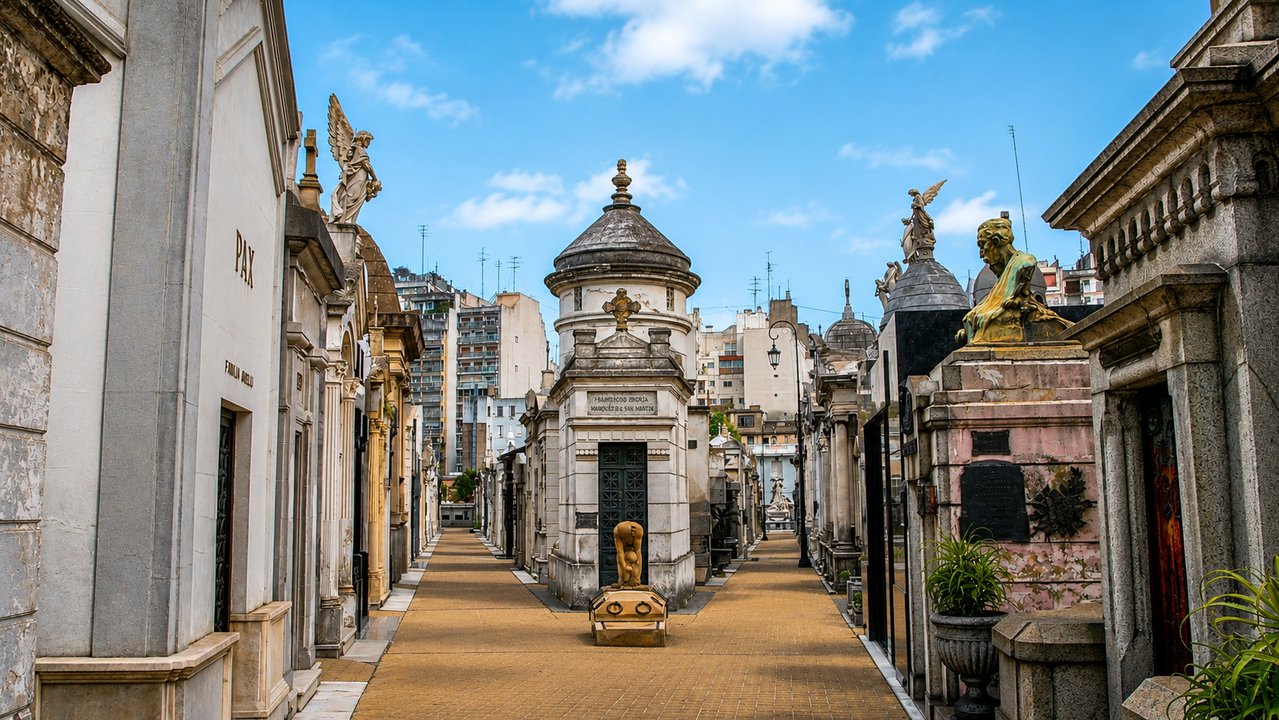 El insólito café entre tumbas que no abrirá en el Cementerio de la Recoleta: una deuda millonaria, amparo y freno de la Justicia