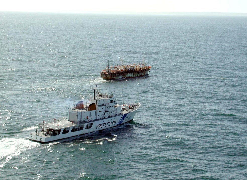 Buque pesquero sancionado por operar ilegalmente en el Mar Argentino