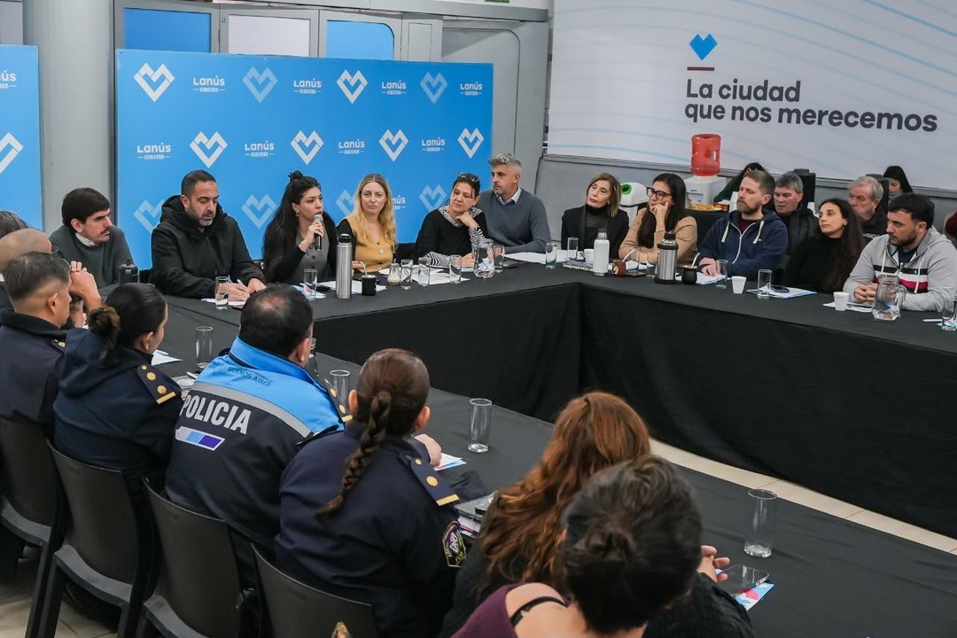 Lanús lanzó una mesa multiagencial para prevenir el delito juvenil