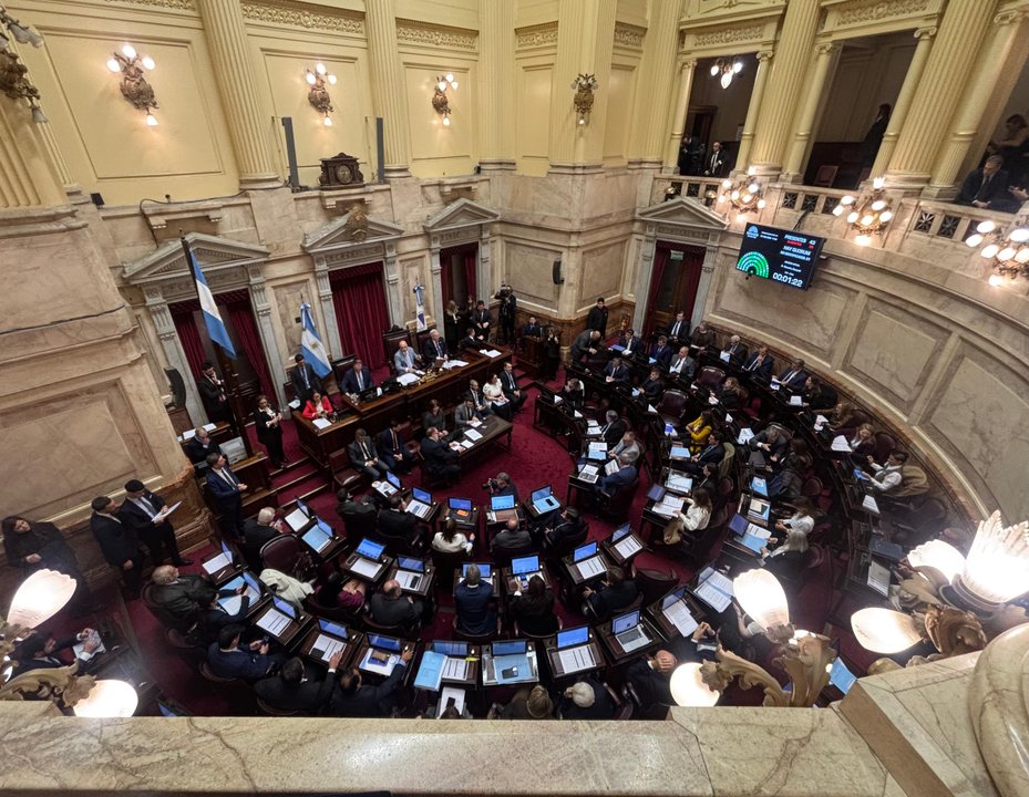 Sesión del Senado argentino para tratar pliegos judiciales