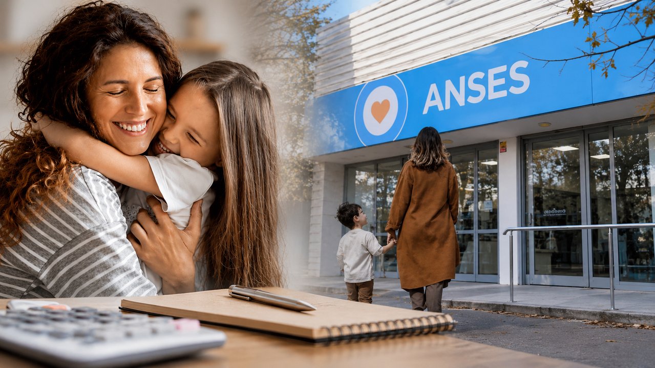 Personas realizando trámites de ANSES en una oficina