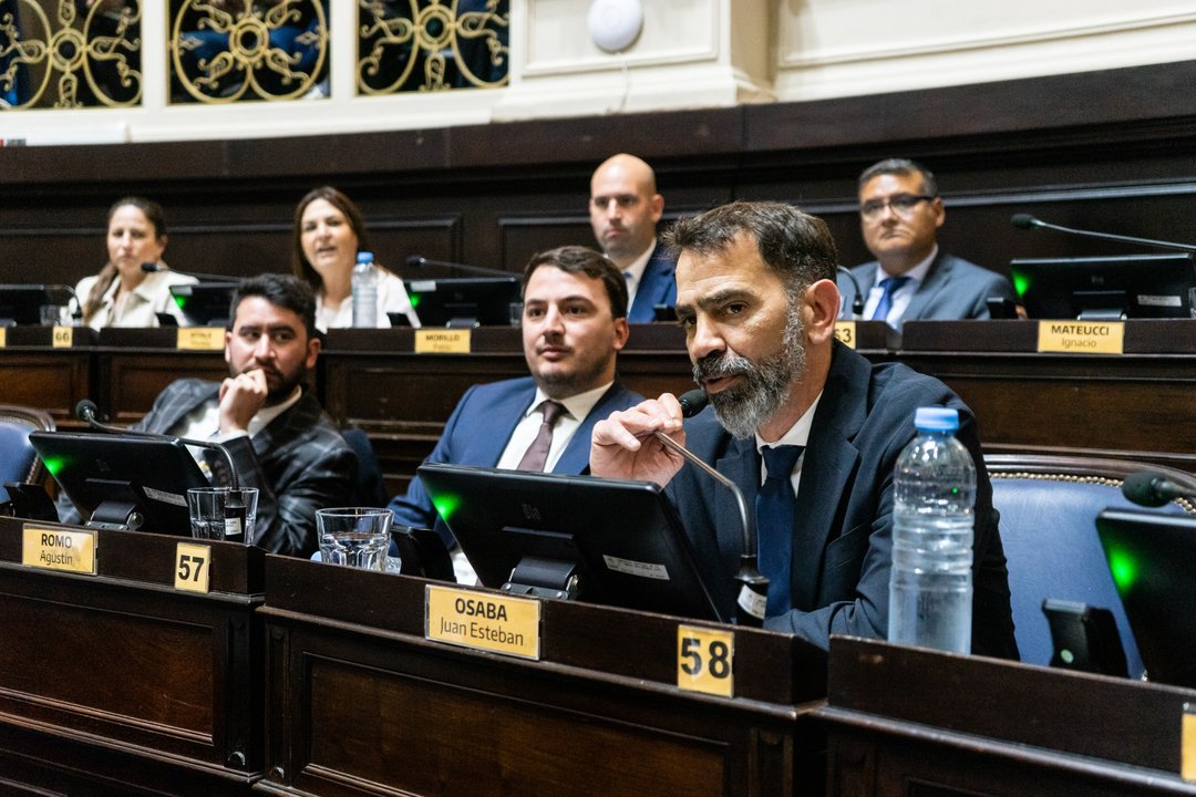 Agustín Romo y Juan Osaba, referentes de La Libertad Avanza en Diputados bonaerenses