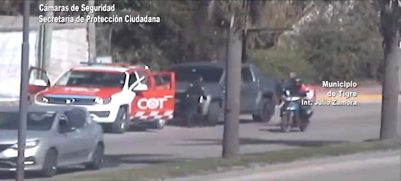Video: así fue la detención de Callejero Fino en Tigre por circular sin patente y con un arma