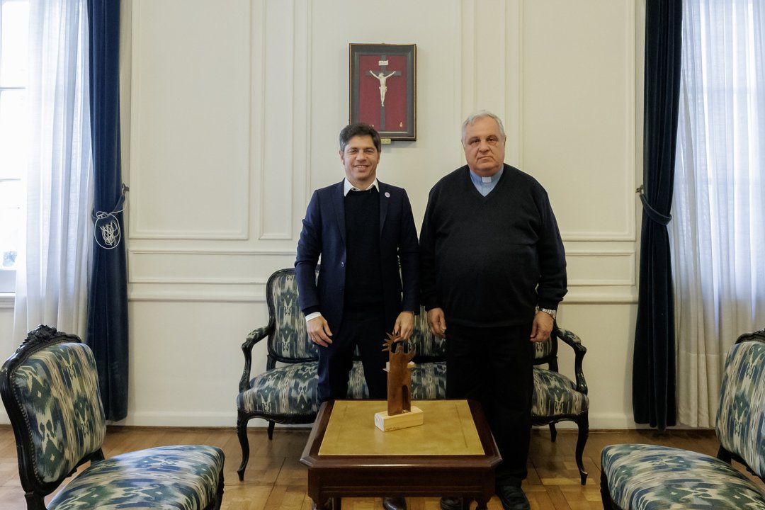 Kicillof y el Episcopado afinan detalles para la visita del Papa León XIV a Buenos Aires