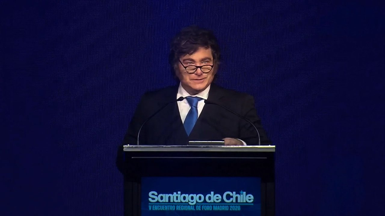 El furcio de Milei en Chile: “Está claro que nunca nuestro modelo funcionó”