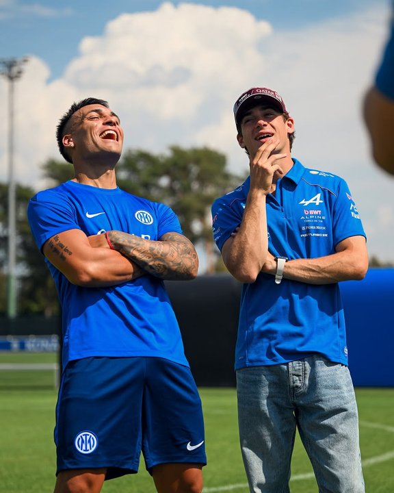 Colapinto y Lautaro Martínez, un encuentro argentino en Italia