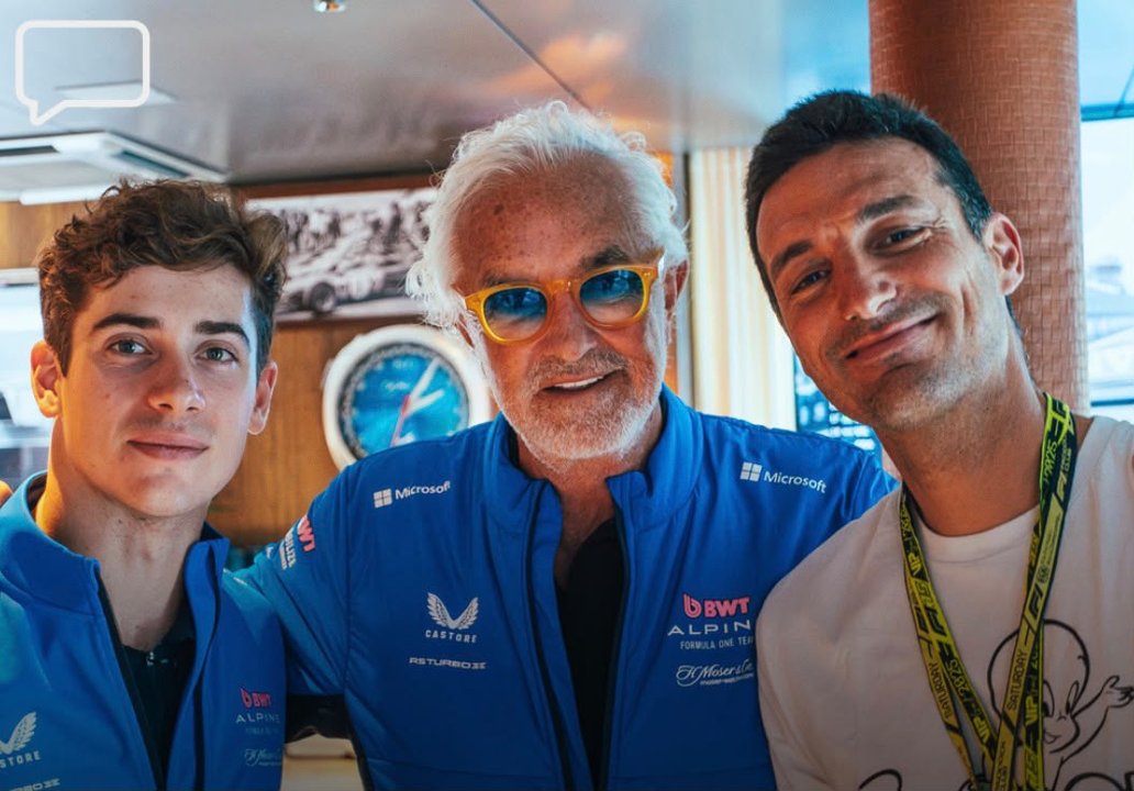 Lionel Scaloni durante su visita al Gran Premio de Italia de Fórmula 1 en Monza