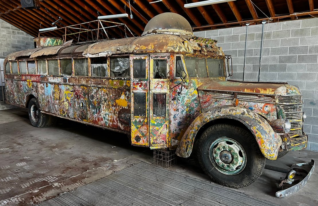 El legendario autobús de Ken Kesey vuelve a San Francisco para una muestra sobre Grateful Dead