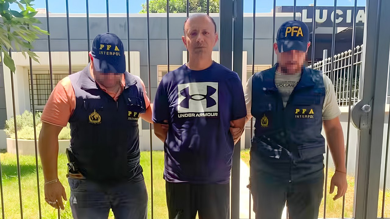 Extraditaron a Brasil a Diego Dirisio, detenido en la provincia de Córdoba por tráfico internacional de armas