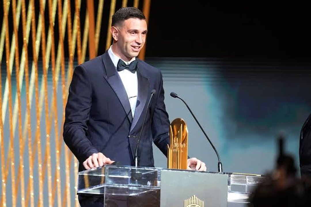 El “Dibu” Martínez fue nominado al trofeo Yashin a mejor arquero del mundo