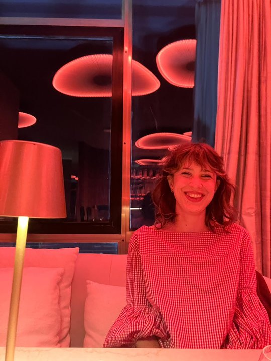 La actriz Vanesa González en una producción fotográfica