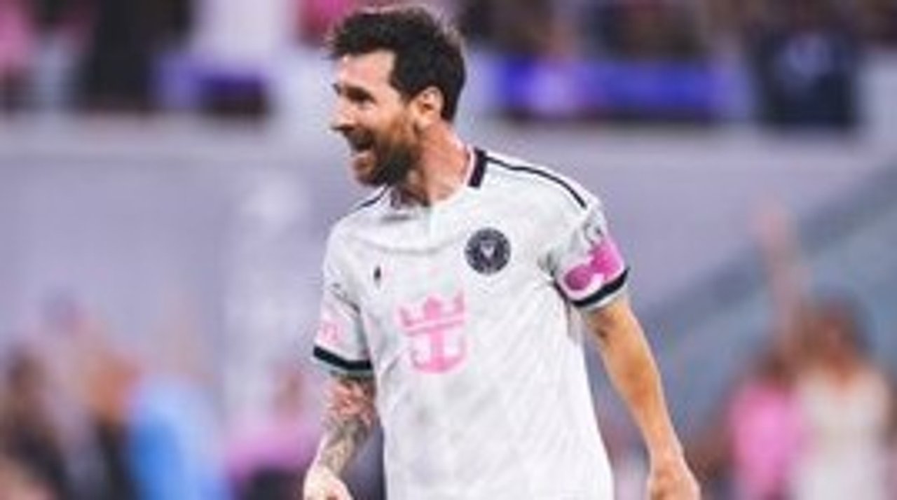 Golazo de Messi en el empate de Inter Miami contra Nashville