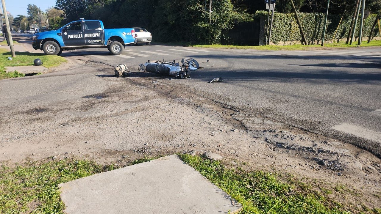 Un motociclista falleció tras un choque en City Bell