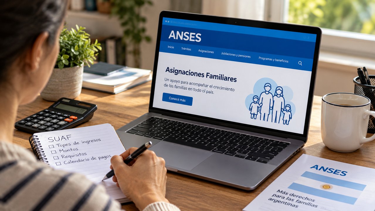 ANSES actualizó topes de ingresos y montos del SUAF