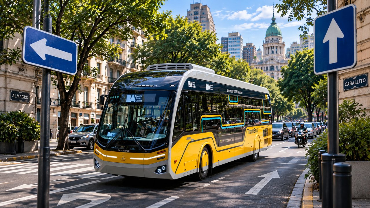 Cambios viales en Buenos Aires por la llegada del TramBus T1